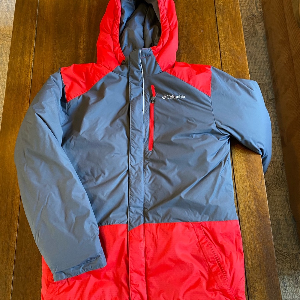 Boys Columbia winter coat, size L 14-16